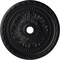 Ekena Millwork Palmetto Ceiling Medallion (Fits Canopies up to 7 5/8"), 31 1/2"OD x 3 5/8"ID x 1 3/4"P, Steel Gray CM31PMSGS - alternate 1